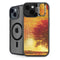 Falling Notes iPhone 15 Kickstand Case